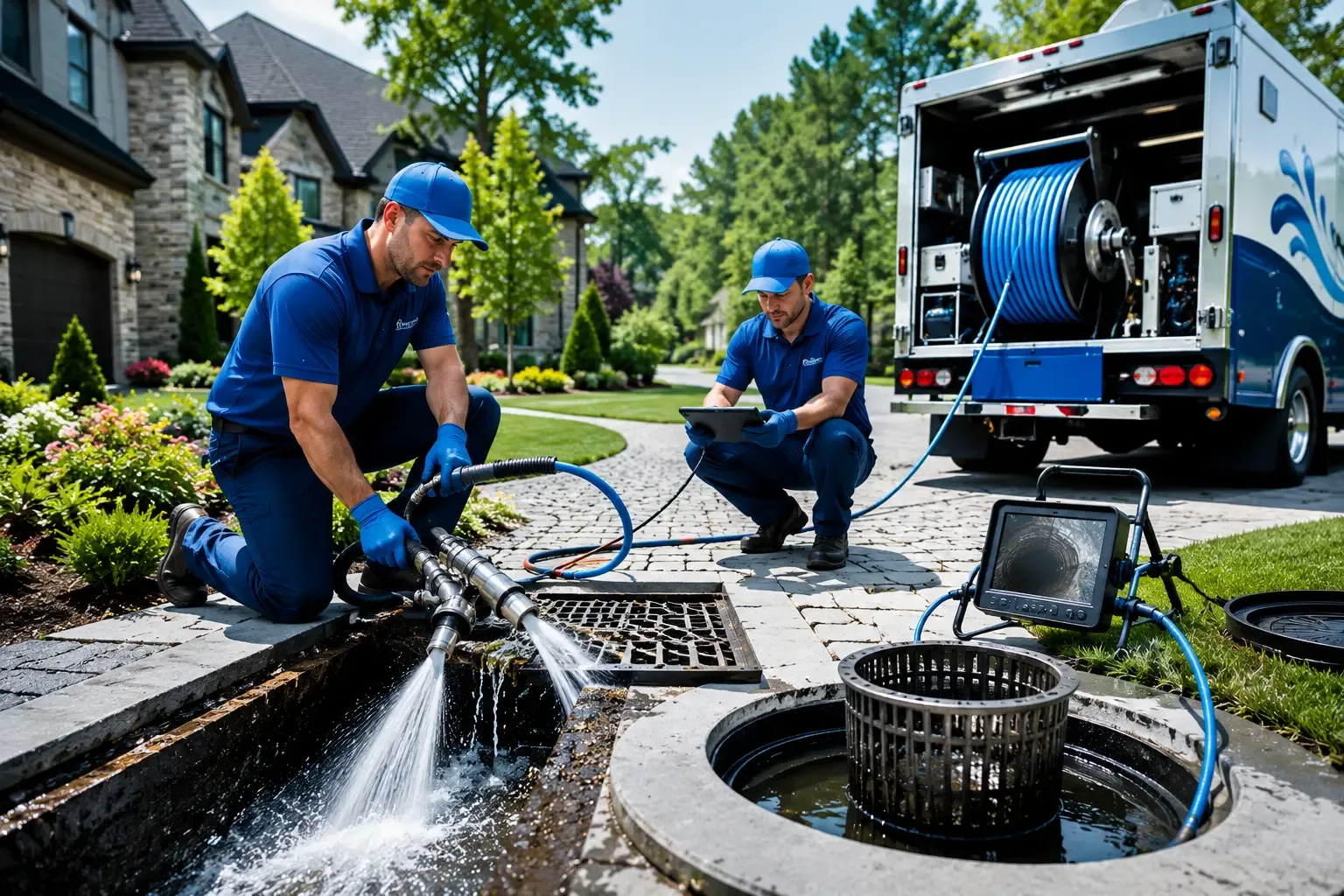 Local outdoor drain cleaning professionals in North Arlington, NJ